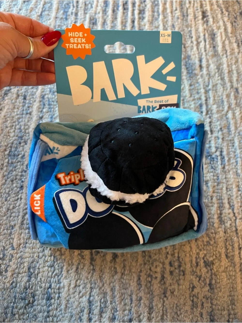 NWT Bark Dogo Dunkers Dog Toy